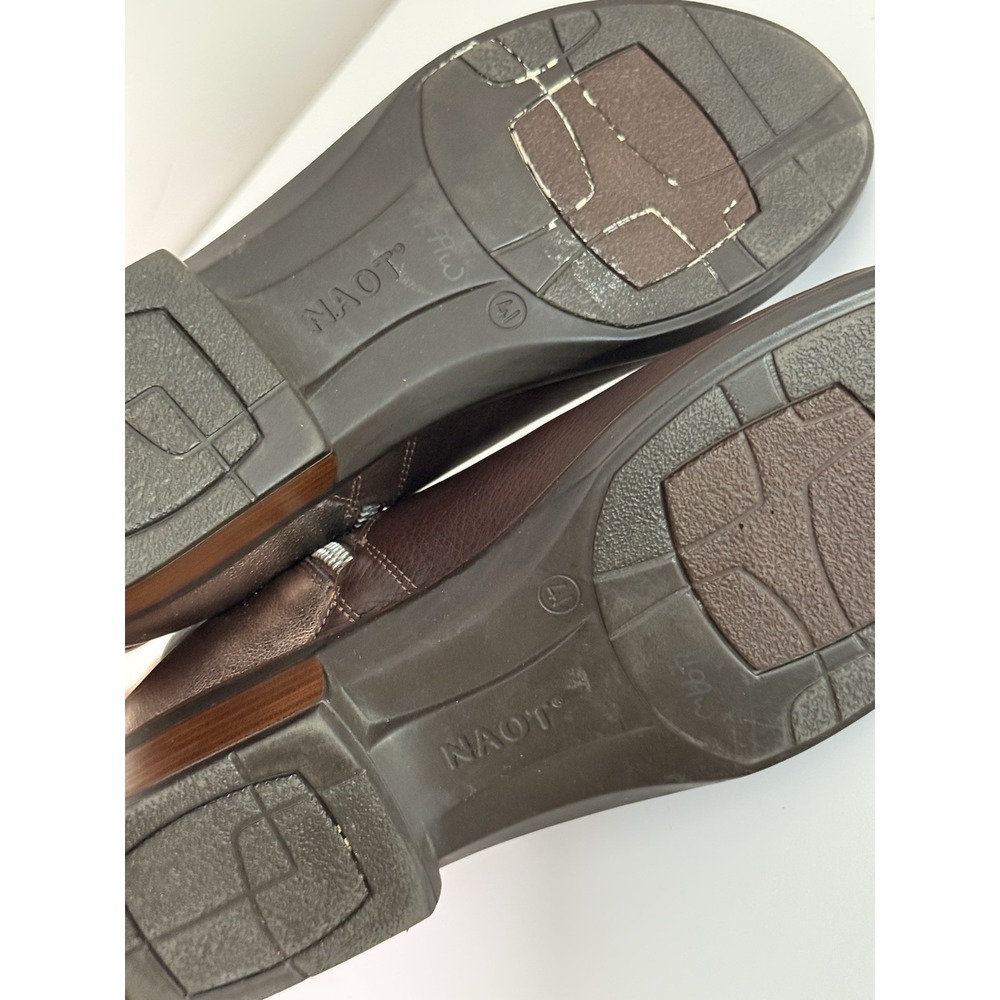 Naot Womens Bayamo Leather Bootie Sz 10 Casual Business Work Event Boho Festival - Picture 10 of 10